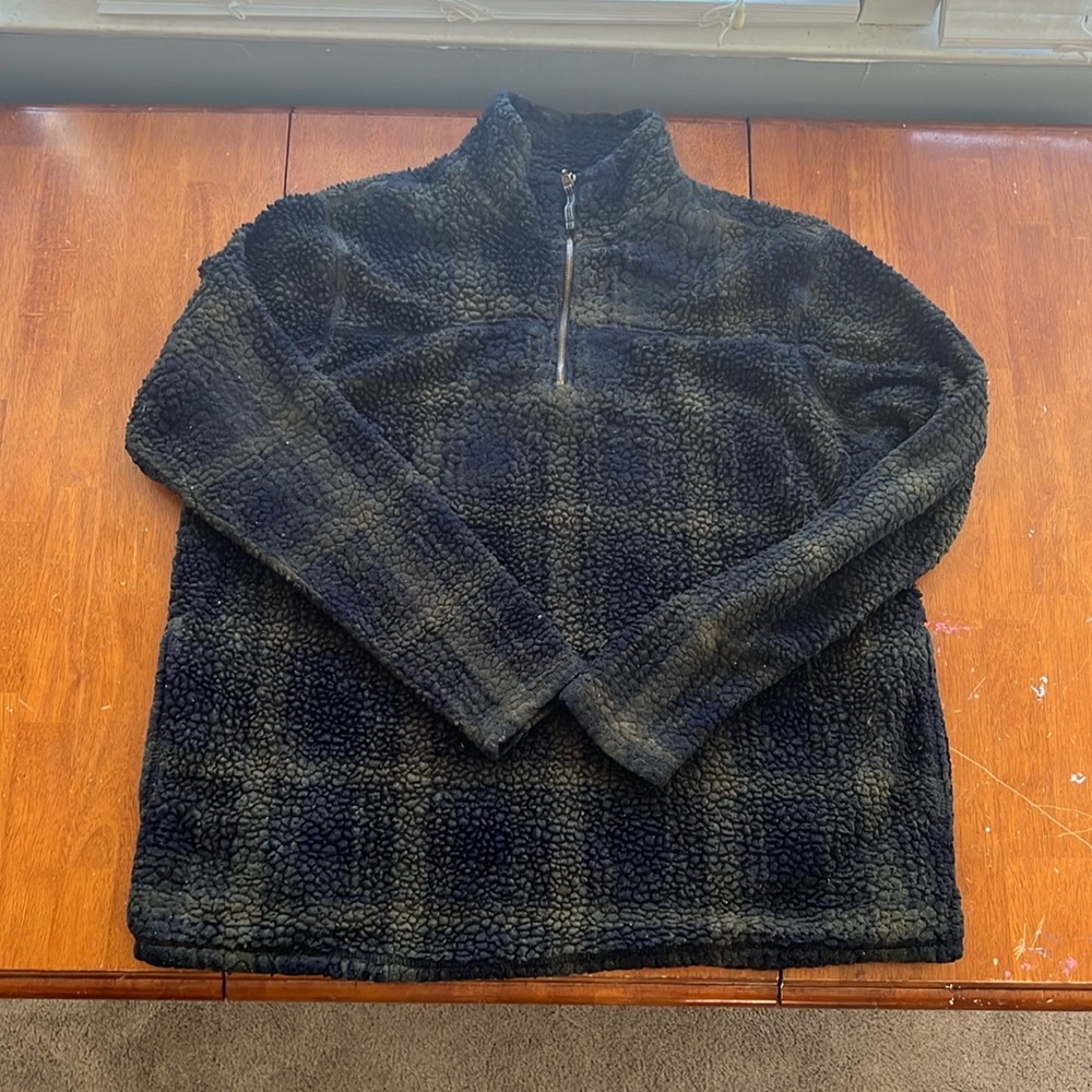 XXL Alpine Sherpa Quater Zip Sweater
